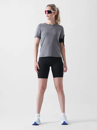 ON | Damen Laufshirt Trail-T | grau